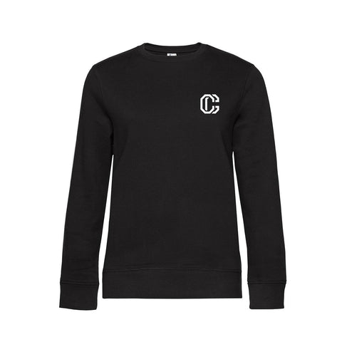 CC Logo Print - Premium College Sweatshirt Frauen - Campus Couture