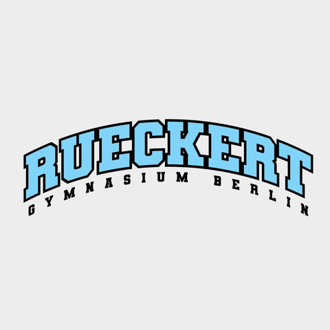 Rückert Gymnasium - Premium College Sweatshirt Männer/Unisex - Campus Couture